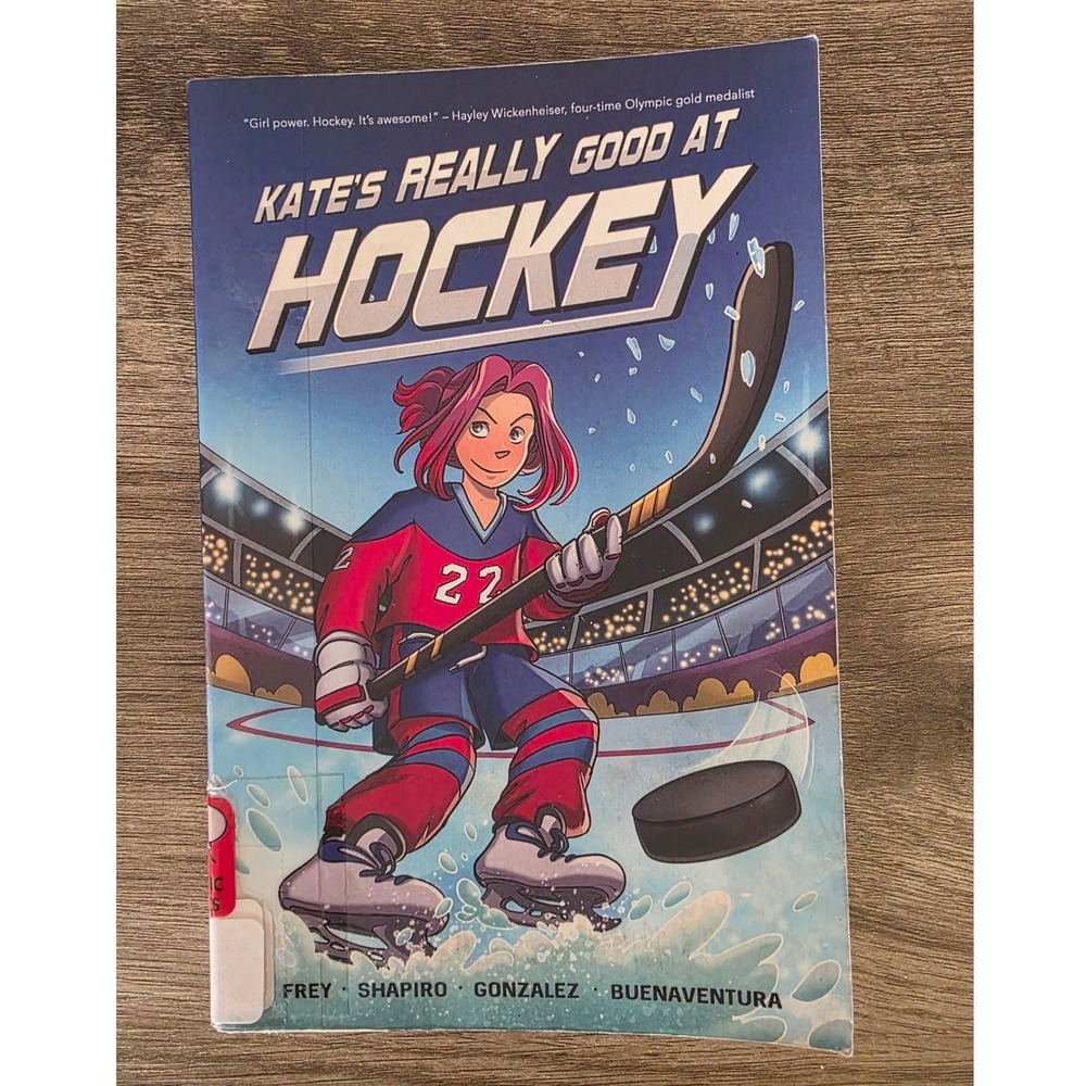 Kate's Really Good at Hockey Graphic Novel Frey Shapiro Sports Fiction Paperback